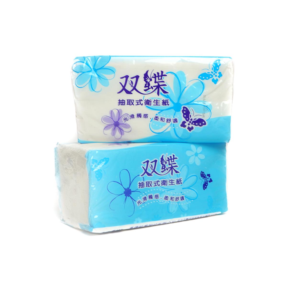 商品圖片 - 双蝶 抽取式衛生紙